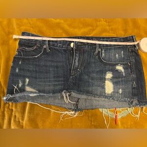 Abercrombie & Fitch Denim Mini Skirt